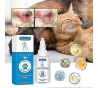 Dog Cat Ear Cleaner Wash Drops Itchy Ears Itching Mites Odour Stop Wax Build Up, Happy H