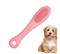 Dog & Cat Finger Toothbrush - Anti-Slip Grip Silicone Pet Toothbrush | Chin Scrubber , Multifunctional Grooming Brush For Puppies, Ceaning teeth, Bad Breath