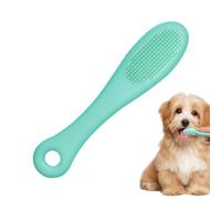 Dog & Cat Finger Toothbrush - Anti-Slip Grip Silicone Pet Toothbrush | Chin Scrubber , Multifunctional Grooming Brush For Puppies, Ceaning teeth, Bad Breath