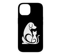 dog cat friends forever Case for iPhone 14