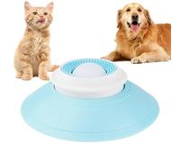 Dog & Cat Lick Bowl Slow Feeder Toy - Anti-Slip Pet Licking Bowl for Dogs Cats, Interactive Slow Feeder Lick Toy for Dogs Calming & Anxieties Relief (B - White)