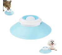 Dog Cat Licks Toys for Liquid Food, Lick Bowl for Dogs, Interactive Slow Feeder Dog Lick Ball to Keep Them Calming & Anxieties Relief, for Small Medium Large Dogs & Cats (White)