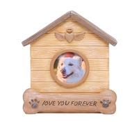 Dog Cat Memorial Urn - Pet Cremation Container, Keepsake House Display, Decorative Ashes Box | Love You Forever Storage Funeral Memorial Gift Dog Cat Pet Remembrance