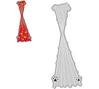 Dog Cat Paw Cutting Dies for Card Making，Bubble Spotty Line Cutting Dies Cut Stencils for DIY Scrapbooking Photo Album Decorative Embossing Paper Dies for Card Making Templated
