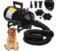 Dog Cat Pet Grooming Hair Blaster Hairdryer 2800W Motorcycle Power Dryer, Portable Car Dryer,Bike Dryer Blower,Vesicle Dryer and Duster for Detailing with High Pressure Air Flow UK Standard