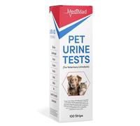 Dog, Cat, Pet Urine Test Strips, pH, Infection, Diabetes, Vet Parameter Sticks, 100 Testing Strips