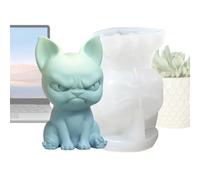 Dog Cat Silicone Candle Mould - 3D Animal Mould Resin Casting Mould for Making Aromatherapy Wax Soaps, Silicone Molds for Candle Making, Cake Decorating Tool, Home Decoration