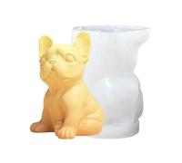 Dog Cat Silicone Candle Mould - 3D Animal Mould Resin Casting Mould for Making Aromatherapy Wax Soaps, Silicone Molds for Candle Making, Cake Decorating Tool, Home Decoration
