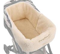 Dog Cat Stroller Cushion, Winter Pet Mat with Magnetic Fixing, Soft & Comfortable Seat Liner for Puppy Kitten Stroller, Car Rides, Park Walks, Shopping, Outdoor Café, Beach & Vet Visits