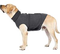Dog Cats Anxiety Relief Vest Coat Soft Anxiety Jacket Wrap Shirt Relief Stress Fireworks Travel Thunder Keep Calming Comfort for Small Dogs (XS, Grey)