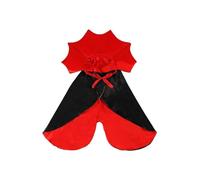 Dog Cats Vampires Cloak Halloween Costume for Breeds Adjustable Tie Pet Party Outfit Holiday Gathering Photography Capes Halloween Dog Cloak