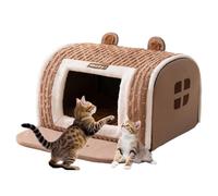 Dog Cave Bed,Comfort Warm Kennel - Cat Warmth Burrow Kennel - for Small Medium Cat Dog Kitten Puppy Pet Resting Indoor Winter Homeowners Apartment Dwellers
