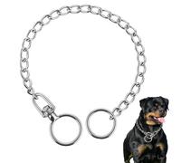 Dog Chain Collars for Small Dog Choke Collar for Small Dogs Choker Collar Heavy Duty Training Slip Metal Dogs Chain Collars for Puppy Silver S