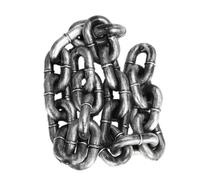 Dog Chain Lead - Robust Metal Control Rope | Dog Training Lead, Reinforced Walking Restraint | Bite Resistant Lead for Puppies, for Obedience Exercises When Walking Outdoors and Daily Ups