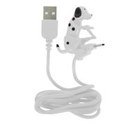 Dog Charger Cable - Humorous Wiggling Action, Pure Copper Core, Smart Current Protection, Snug Connector Tip | Cute USB C Phone Charger Wire For Outdoor Travel Trip Vacation Festival Gift