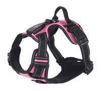 Dog Chest Back LED Harness With Sturdy Buckle Dog Large Dogs Walking Harness Kitten Chest Strap Dogs Light Up Rechargeable Light Up For Large For Small Night Walking
