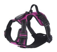 Dog Chest Back LED Harness With Sturdy Buckle Dog Large Dogs Walking Harness Kitten Chest Strap Dogs Light Up Rechargeable Light Up For Large For Small Night Walking