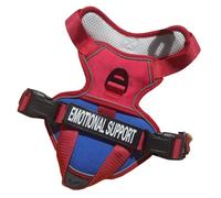Dog Chest Harness - No Pull Dog Service Vest, Pet Working Vest | Emotional Support Dog Vest Harness with Reflective Straps, Breathable Adjustable Comfort Lead Included for Small Medium Large Dog