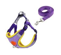 Dog Chest Strap, Compatible For Small Breed Anti-lost Traction Rope Breathable And Comfortable Tank Top(E,L)