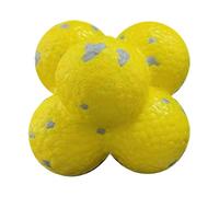 Dog Chew Ball - Bouncy Dog Toy, Interactive Chewing Ball | Bouncing Dentall Cleaning Rubber Tough Ball, Pet Chewing Ball Aggressive Chewers, Engaging Fetch Training Dog Toys for Medium Large Dogs