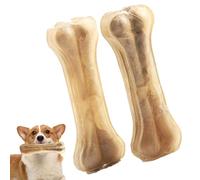 Dog Chew Bone - Dog Chew Toy | Bone for Pets | Bone Chew Toy | Teeth Cleaner Bar | Artificial Beef Leather, e Wear, Mor Resistant