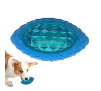 Dog Chew Football Toy, Rubber Glow Toy, Fetch Ball, 5.12 Inch Soft Elastic Football Toy for Medium Dogs, Portable Luminous Ball, Pet Toy for Active Bonding -Si
