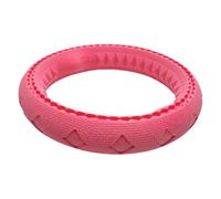 Dog Chew Ring - Dog Chew Toy for Aggressive Chewers | Soft Rubber Ring Chew Toy | Chewing Teething Biting Chasing Training Toy | Interactive Pet Toy Supplies | Teeth Chewing Toy for Medium Large Dog