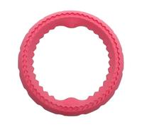 Dog Chew Ring | Soft Rubber Ring Chew Toy | Rubber Chew Toy, Chewing Teething Biting Chasing Training Toy, Interactive Pet Toy Supplies, Teeth Chewing Toy for Medium Large Dogs