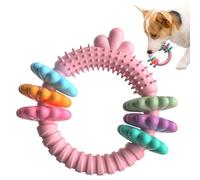 Dog Chew Rings | Heavy Duty Chew Toy | Rubber Puppy Teething Ring for Medium and Large Breeds, Aggressive Chewers, Home, Kitchen, School, Office, S