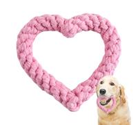 Dog Chew Rope - Dog Rope For Aggressive Chewers | Valentine's Day Dog Chew Rope | Dog Chew Toys, Pet Toys, Valentine's Day Puppy Throwing Toy For Valentine's Day Dog Supplies