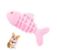 Dog Chew Stick - Fish Shaped Silicone Toy, Portable Training Aid, Lightweight Puppy Care Accessory | Creatives Modern Design Interactive Chew Toy For Daily Indoor Outdoor Backyard Travel Adventure