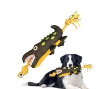 Dog Chew Toy | Bite Resistant for Teething and Tug of War | Squeaky Plush Toy for Dogs | For Throwing and in the Living Room Balcony Garden For Ra