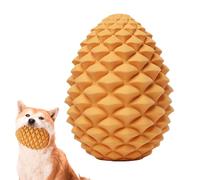 Dog Chew Toy - Heavy Duty Natural Pine Cone Inspired Bite Toy, Multi-functional Dog Chew Aid Long Lasting Play Item | Keeps Teeth Clean & Gums f