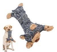 Dog Chew Toy | Plush Squeaky Toy | Dog Squeak Toys | Bear Shaped Dog Toy | Durable Pets Toys | Made from Pet-Safe and Non-Hazardous Material, Easy to Clean for the Following Play Session of Your Pets