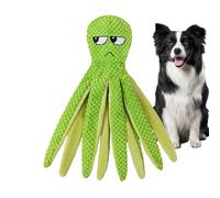 Dog Chew Toy - Small Soft Calming with Sound,Dog Chewing Pet Teething Octopus,for Bored Animals Small Large Breeds Living Room Balcony Yard Garden