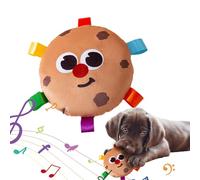 Dog Chew Toy, Sound Activated Pet Chew Toy - Smile Dog Chew Toy - Puppy Treats Donut Chew Gum