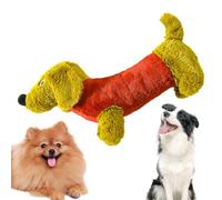 Dog Chew Toy - Squeaky Dog Toys, Dog Teething Plushie | Dog Squeeze Sound Toy, Pet Teething Wellness, Long Lasting Breed Chewer Squeak Stimulation for Aggressive Chewers Dogs Puppies