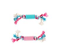 Dog chew toy stick with nylon rope Duvoplus Dogtoy Puppy TPR
