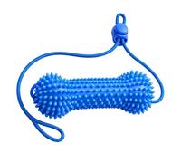 Dog Chew Toy Training - Stick Double Action Rubber, 3.94inch Teether Cleaning Toy for Care Chewing Play and Behaviour Support for Puppies Small Medium Large Dogs