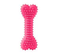 Dog Chew Toys 3PCS Rubber Toothbrush Toys 4.3 Inch Bone Shape For Small And Medium Dogs FcQ486 (10x4x2cm)