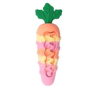 Dog Chew Toys - Carrot Interactive Dog Toy - Interactive Tough Puppy Product for Training Bath Crate Easter Birthday Halloween Travel Christmas