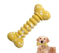Dog Chew Toys,Dog Fetch Rubber Toys | Bite-Resistant Chewing Funny Bone-Shaped for Teeth Cleaning Calming Training Mental Enrichment Puppy Small Pets Home