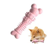 Dog Chew Toys - Dog Toys For Aggressive Chewers | Enrichment, Puppy Teething With Bear-Shaped Bone For Home