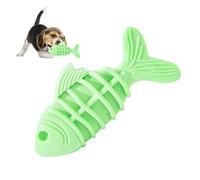 Dog Chew Toys - Fish-Shaped Dog Teether Stick - Interactive Chewing Toy Silicone Pet Supplies for Shop Home Boredom Travel Outdoor Daily Indoor Training Backyard Play Interaction