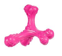 Dog Chew Toys for Aggressive Chewers Large Breed,Indestructible Bones Toy，Durable Cleaning Toothbrush Natural Rubber Dog Toys