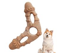 Dog Chew Toys for Aggressive Small Breeds, Interactive Bone-Shaped Toy, Teeth Cleaning, Boredom-Reducing Training Tool for Tug, Fetch, and Chewing Play at Home