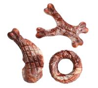 Dog Chew Toys - Non-Splintering Nylon Interactive Games,Dog Chew Toys for Aggressive Chewers | for Medium Large Small Breed Boredom Keeping Busy Indoor Home Travel Outdoor