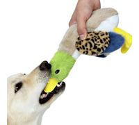Dog Chew Toys | Plush Duck Crinkle Stuffed Animals - Relaxing Chew Toy for Indoor Use - Puppy Small Medium Large Breed Home Travel Daily Outdoor Garden