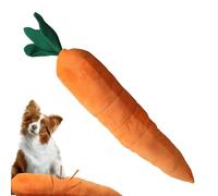 Dog Chewing Toy | Bite-Resistant Calming - Puppy Chew Toy Plush Carrot | for Small Medium Size Bored Animals Entertainment Living Room Balcony Yard Garden