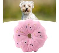 Dog Chewing Toy, Interactive Safe Teeth Crushing an Interesting Bite Resistant Tolt of Donut of Anxiety Bite Toy Reduction for the (Roseate)